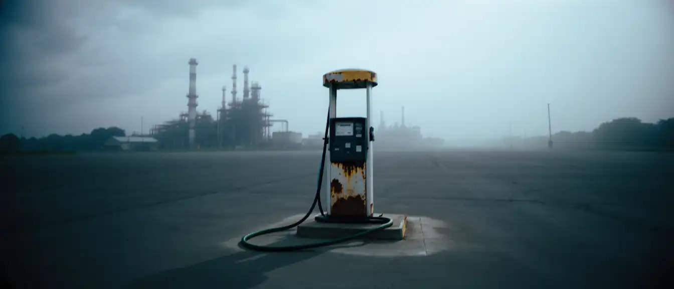Топливный кризис в цифрах: производство нефтепродуктов в России резко пошло на спад