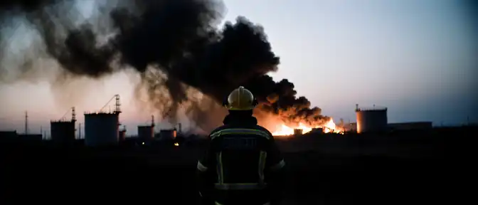 Огонь в Шпаковском округе: последствия атаки беспилотника под Ставрополем удалось взять под контроль