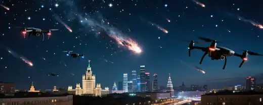 Специалисты ПВО Москвы Вновь Демонстрируют Эффективность, Перехватив Три Беспилотника