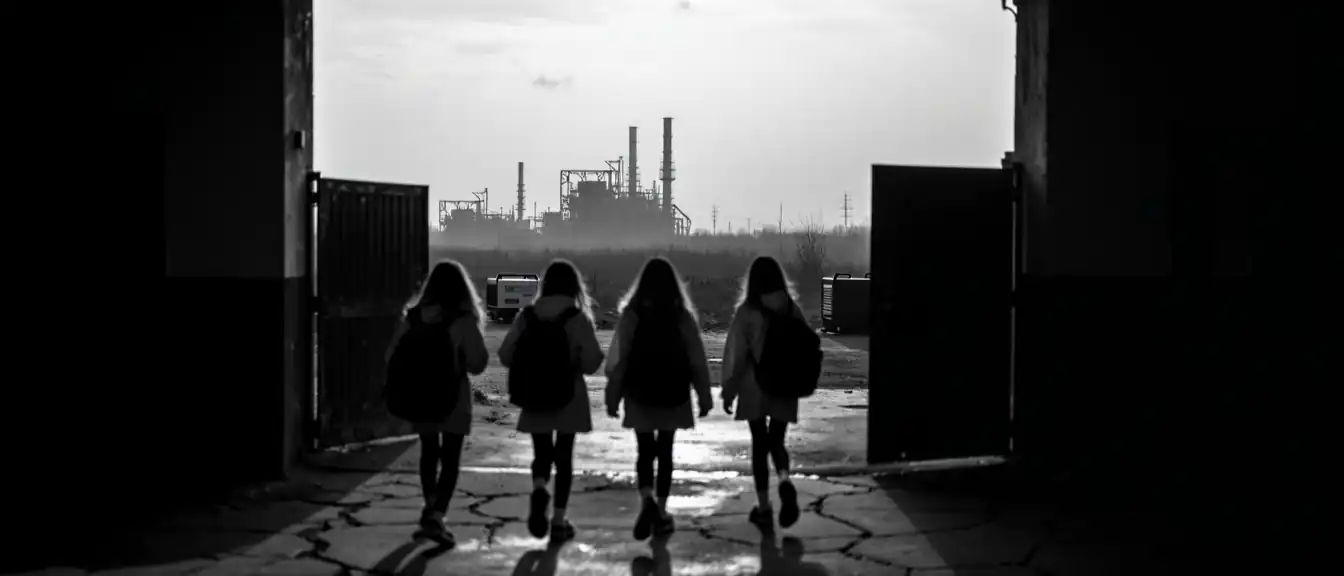 Возвращение в классы: жители Пантелеймоновки возобновили учебный процесс в очном формате